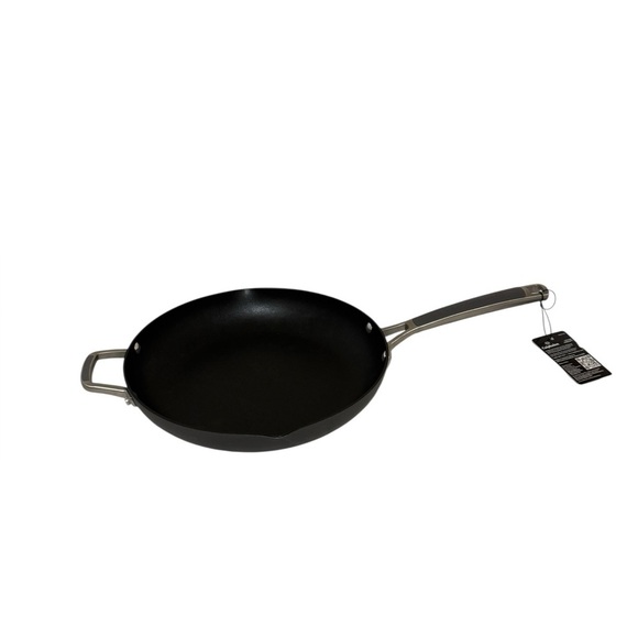 NWT Calphalon Easy Black Cookware Versatile Skillet 12” w side spouts - Picture 6 of 6